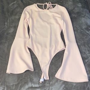 Pink Misguided Bodysuit